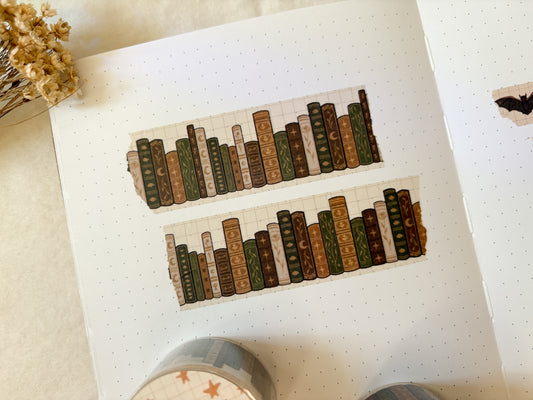 Magical Bookshelf Washi Tape