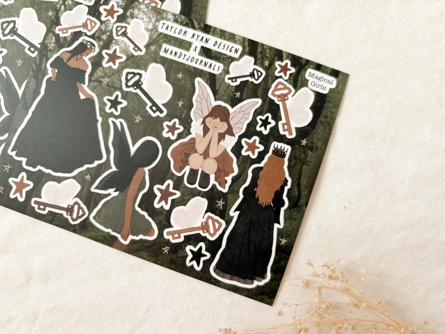 Magical Girls Sticker Sheet