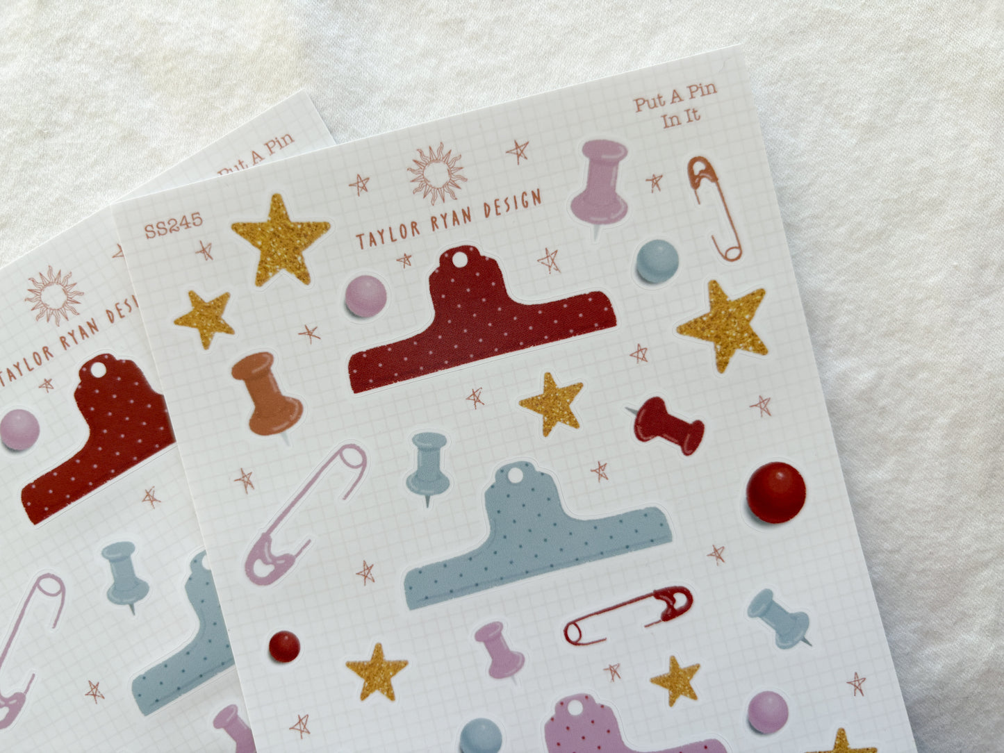 Put A Pin In It Sticker Sheet