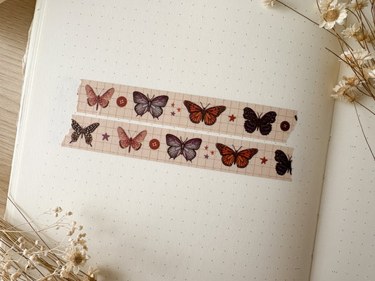 Butterflies & Buttons Washi Tape
