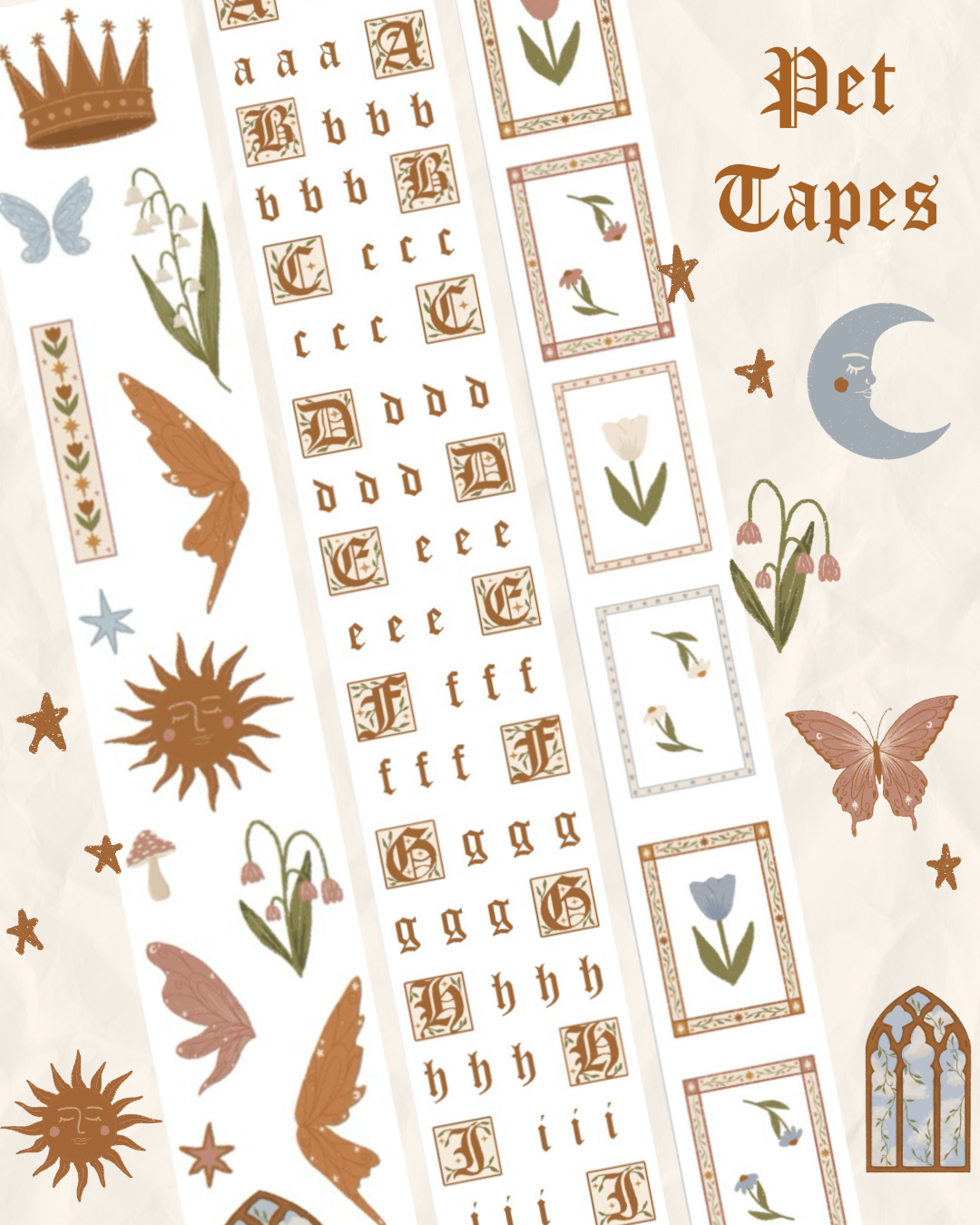 *PRE-ORDER* Folk Fairytale PET Tape Pack
