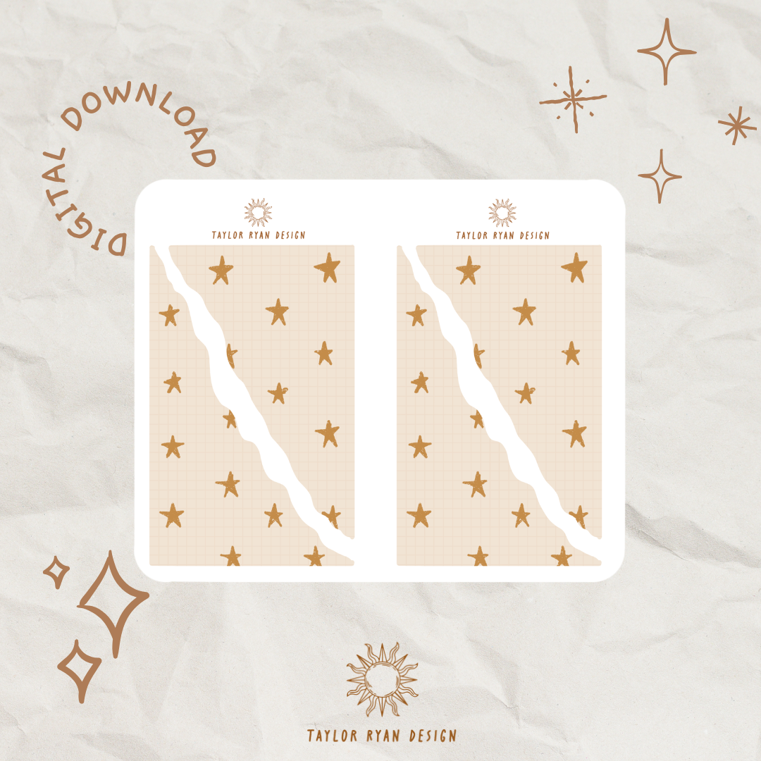 *PRINTABLE* Star Freebies Sticker Sheet