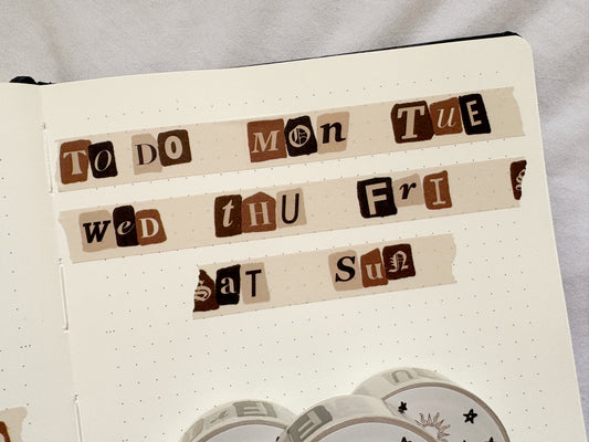 *OOPS* Days Washi Tape
