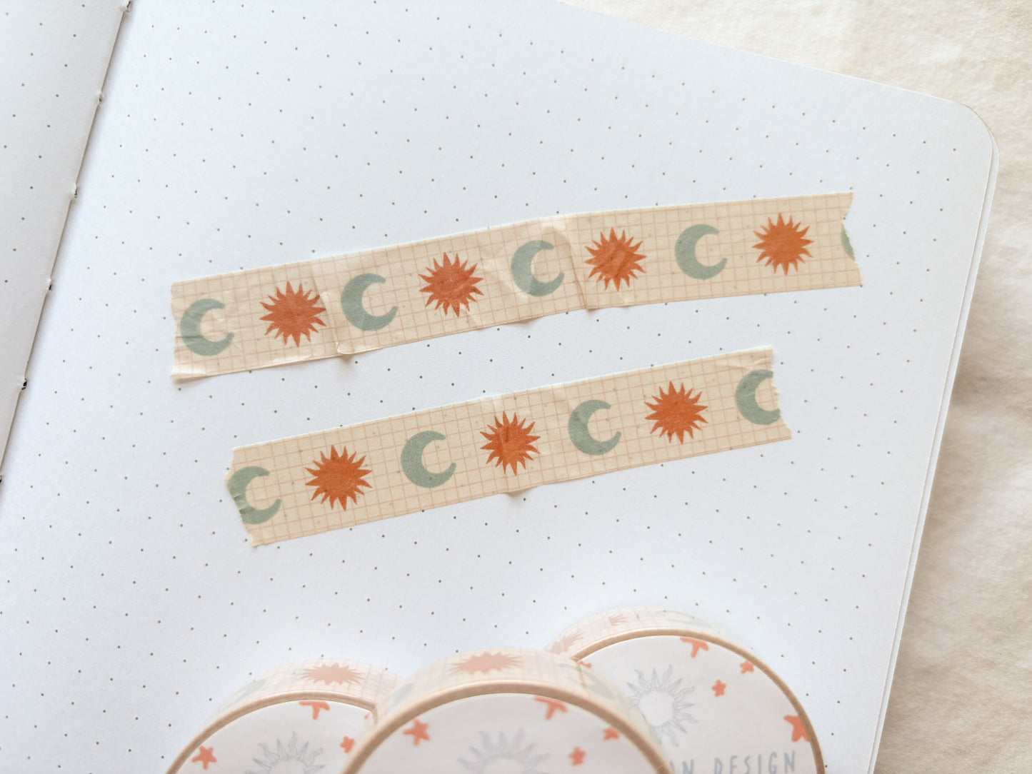 Sun & Moon Washi Tape