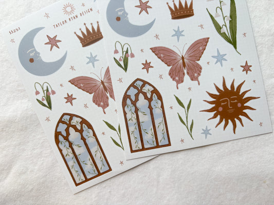 Folk Fairytale Sticker Sheet