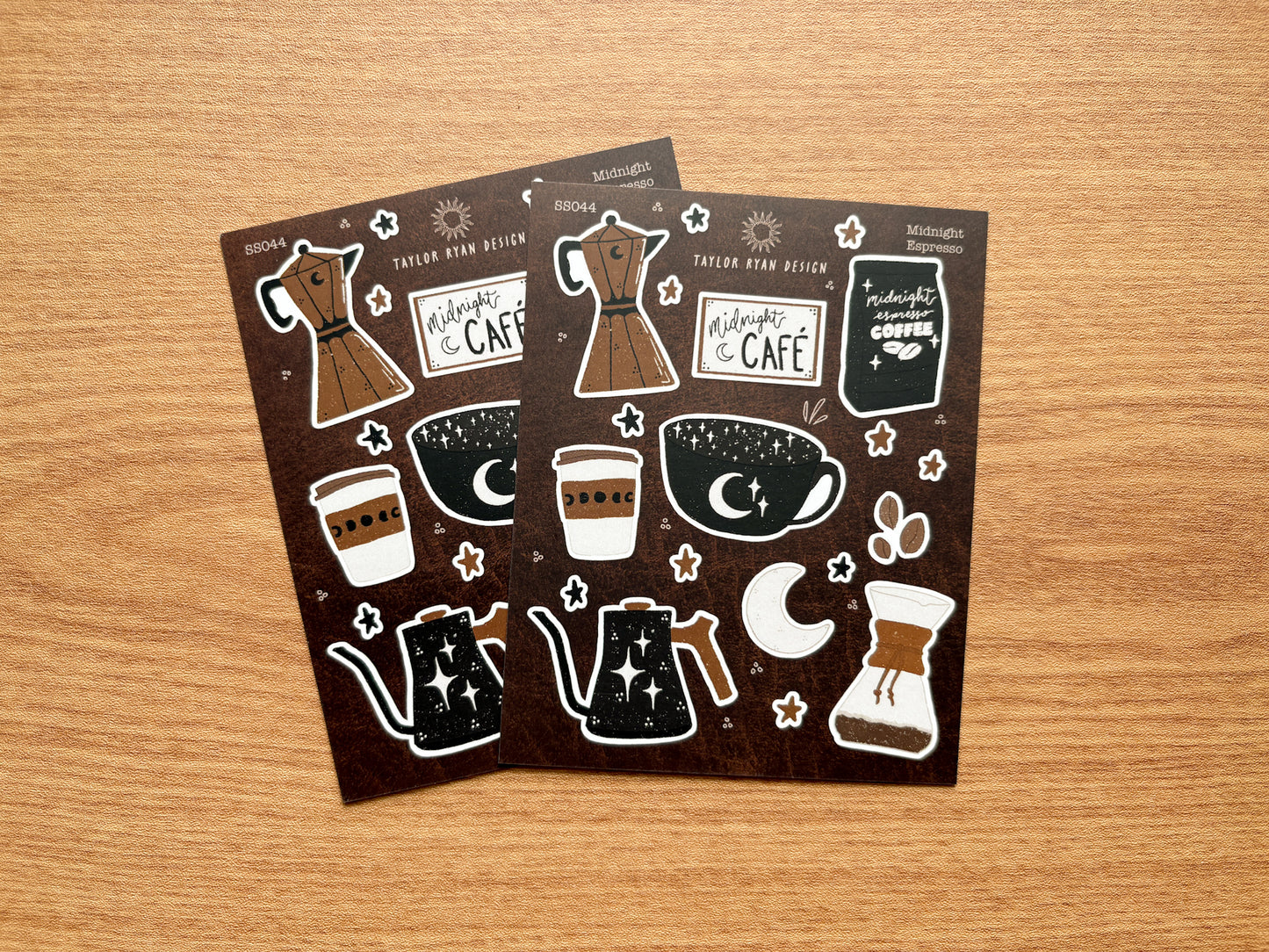 Midnight Espresso Sticker Sheet