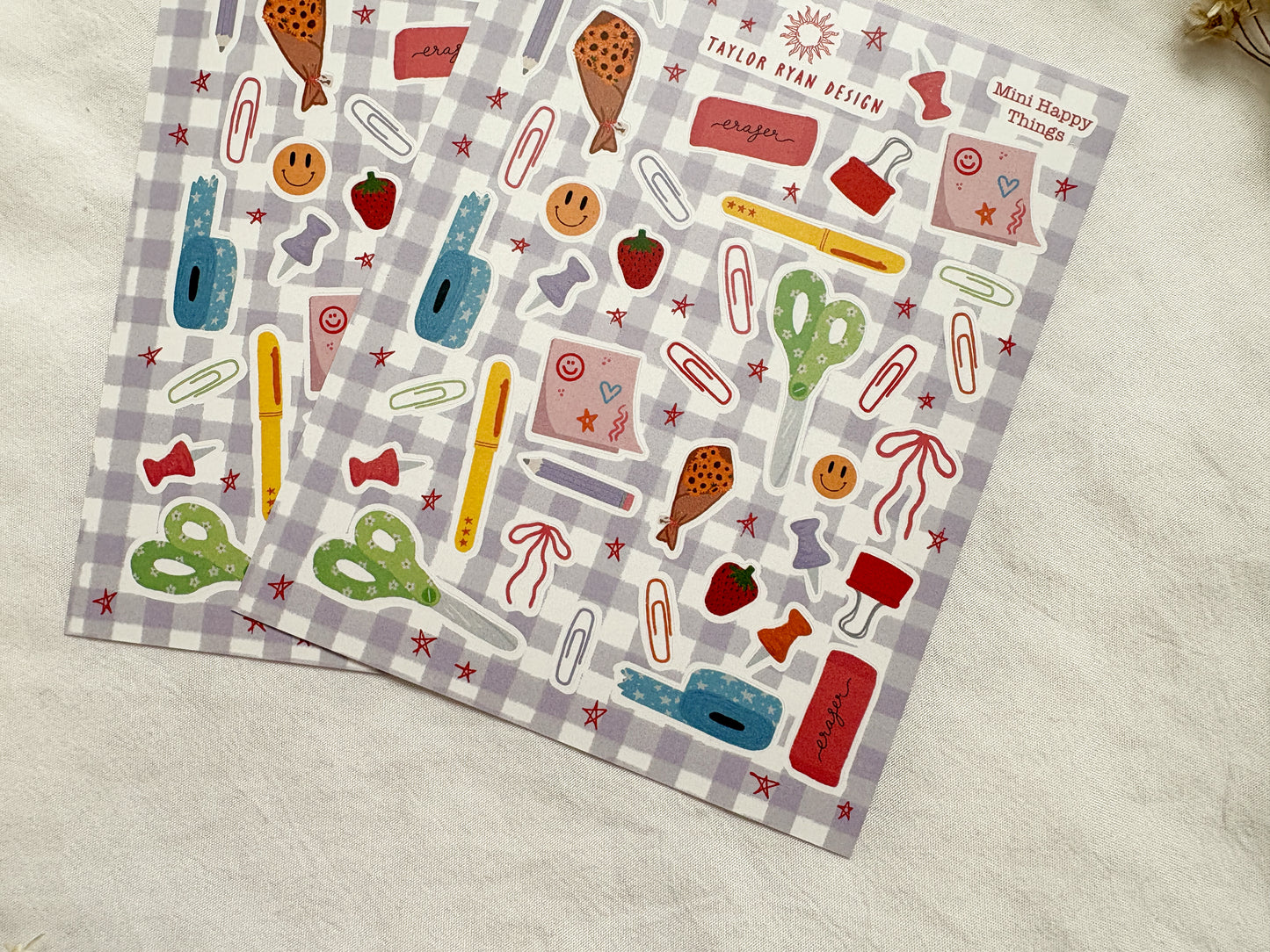 Mini Happy Things Sticker Sheet