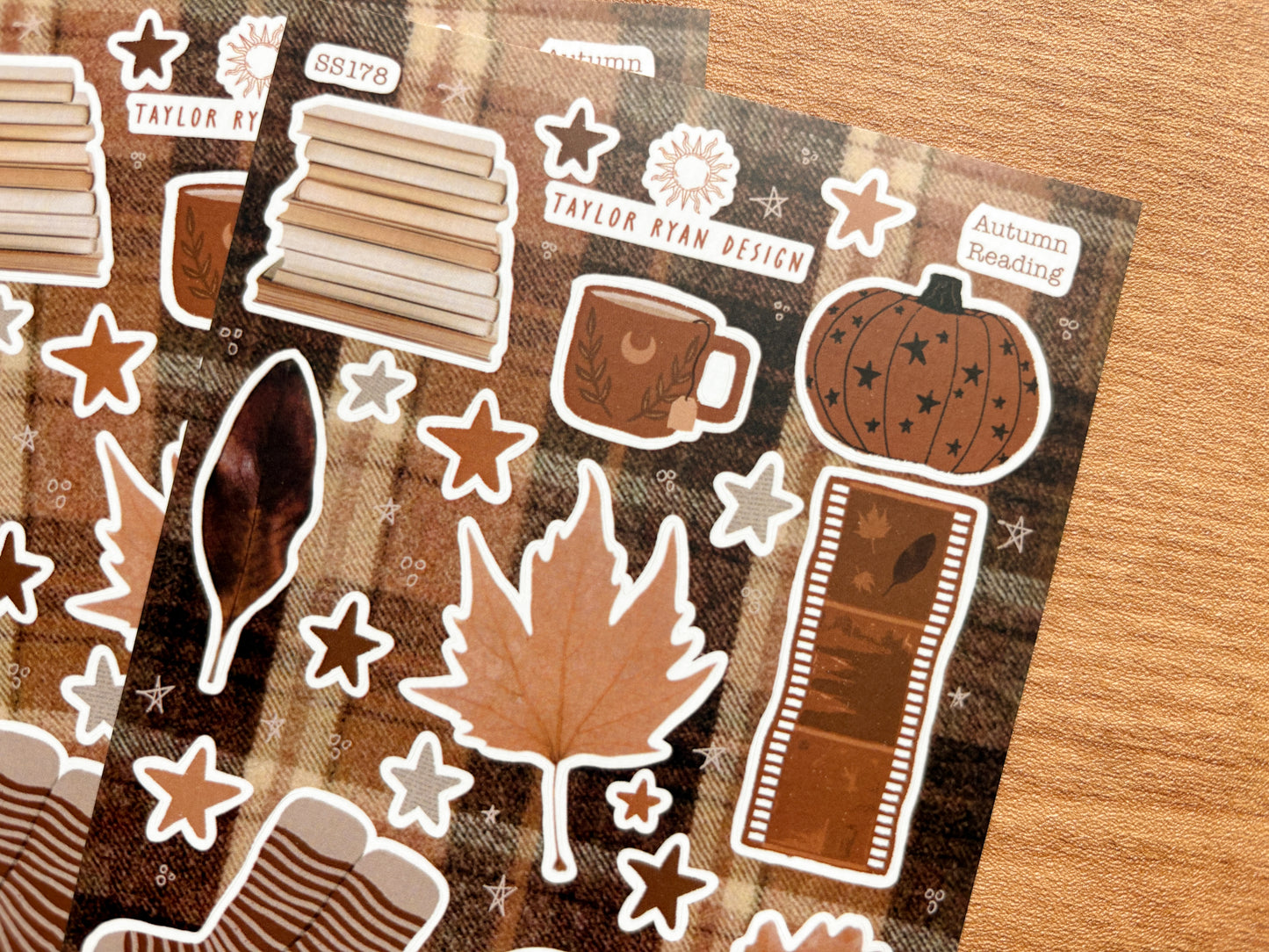 Autumn Reading Sticker Sheet
