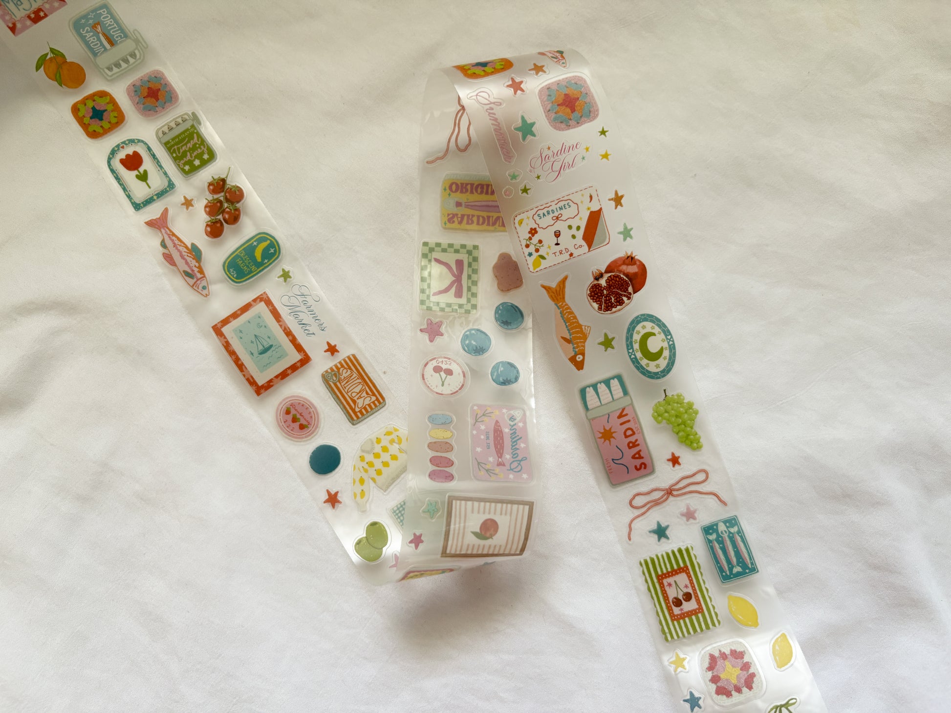 Sardine Girl PET Tape (PRE-CUT)