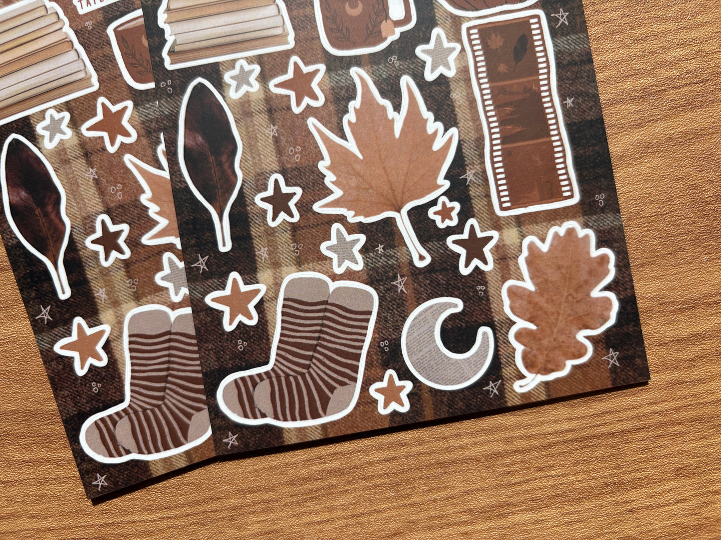 Autumn Reading Sticker Sheet