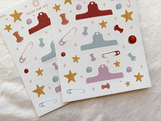 Put A Pin In It Sticker Sheet