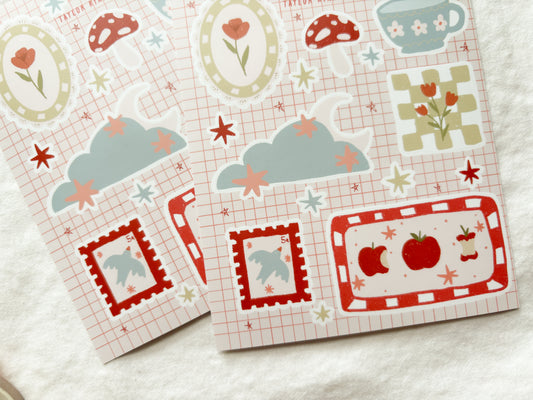 Whimsy Core Sticker Sheet