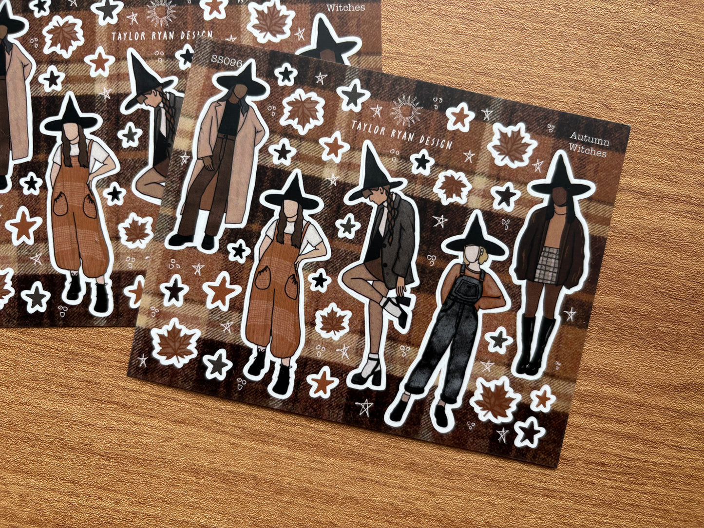 Autumn Witches Sticker Sheet
