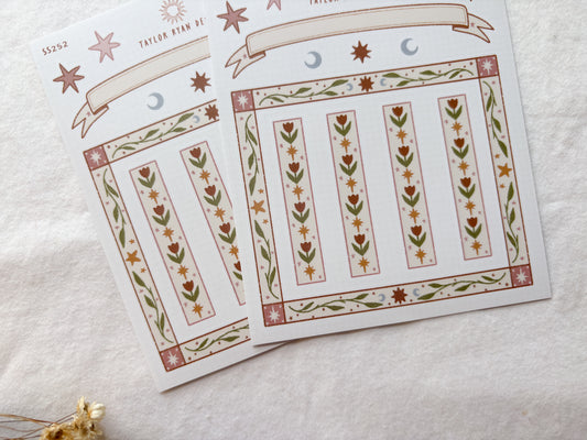 Fairytale Borders Sticker Sheet