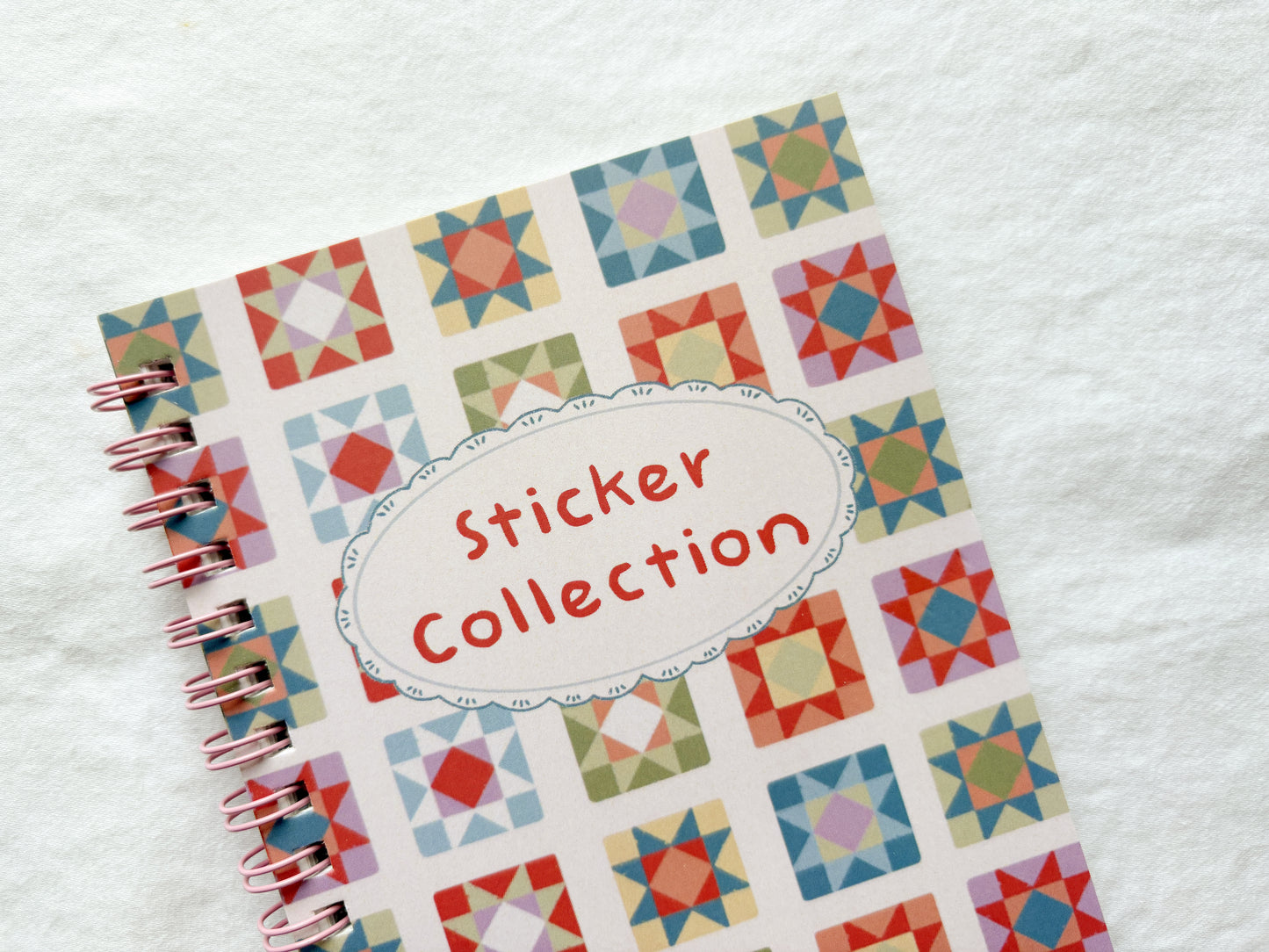 Pocket-Size Quilt Square Sticker Collection Book