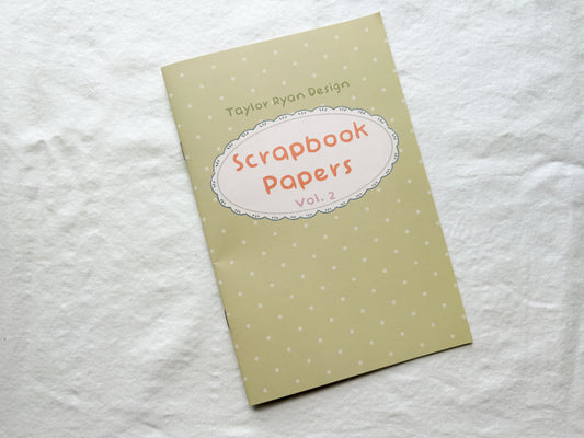 Scrapbook Papers Booklet Vol. 2