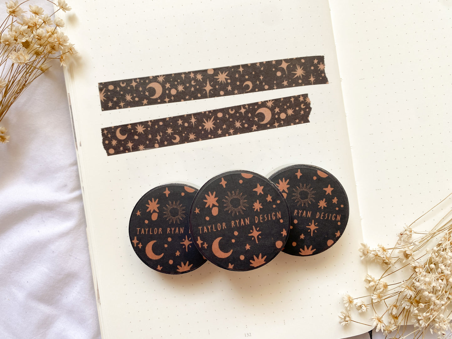 Midnight Stars Washi Tape