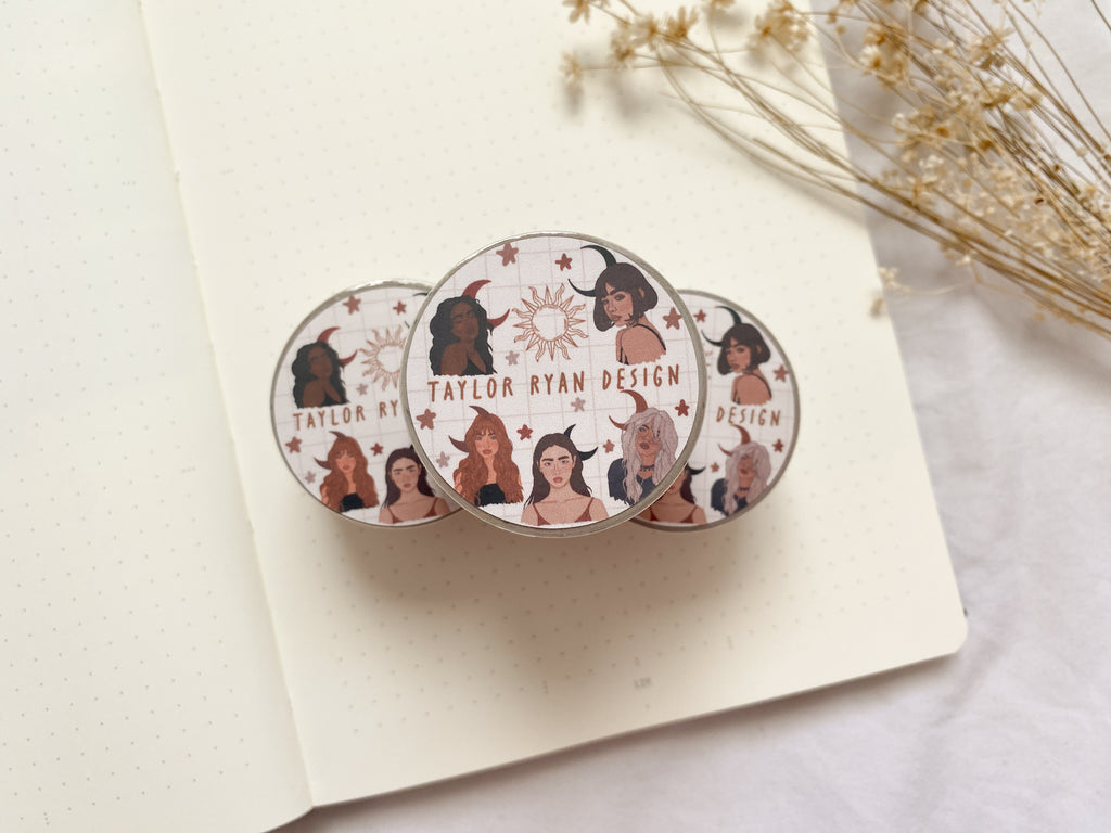 Lunar Girls Washi Tape