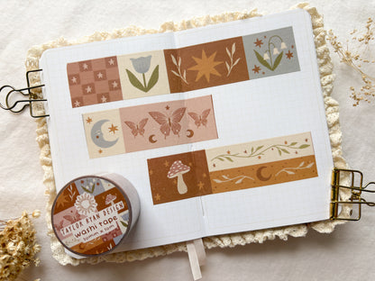 Folk Patchwork Washi Tape