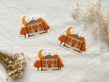 Small Town Clear Vinyl Sticker