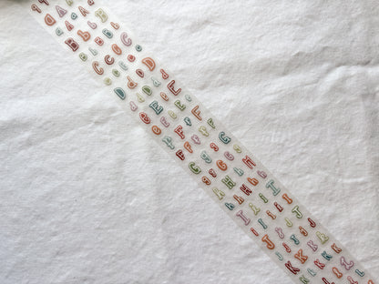 Whimsy Letters & Numbers PET Tape (PRE-CUT)