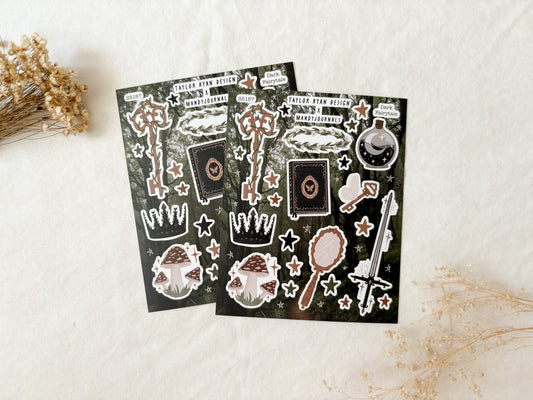 Dark Fairytale Sticker Sheet