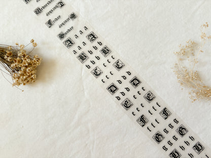 Fairytale Letters PET Tape (PRE-CUT)
