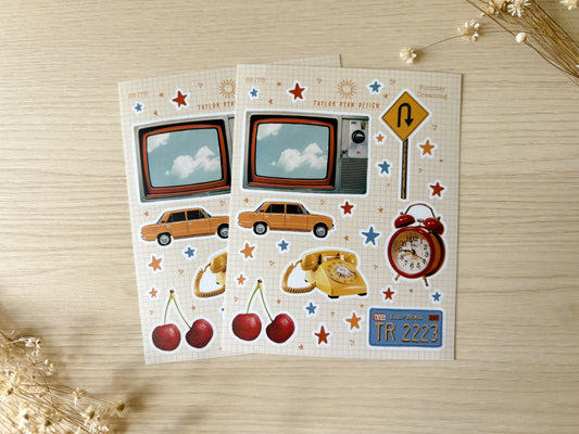 Summer Dreaming Sticker Sheet