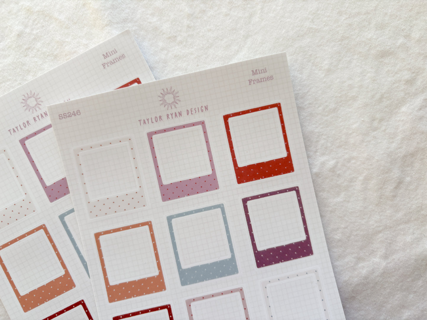Mini Frames Sticker Sheet