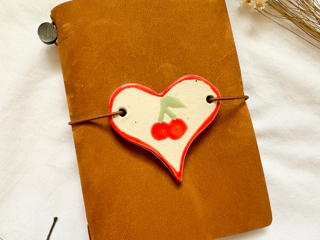 Ceramic Journal Connectors/Charms