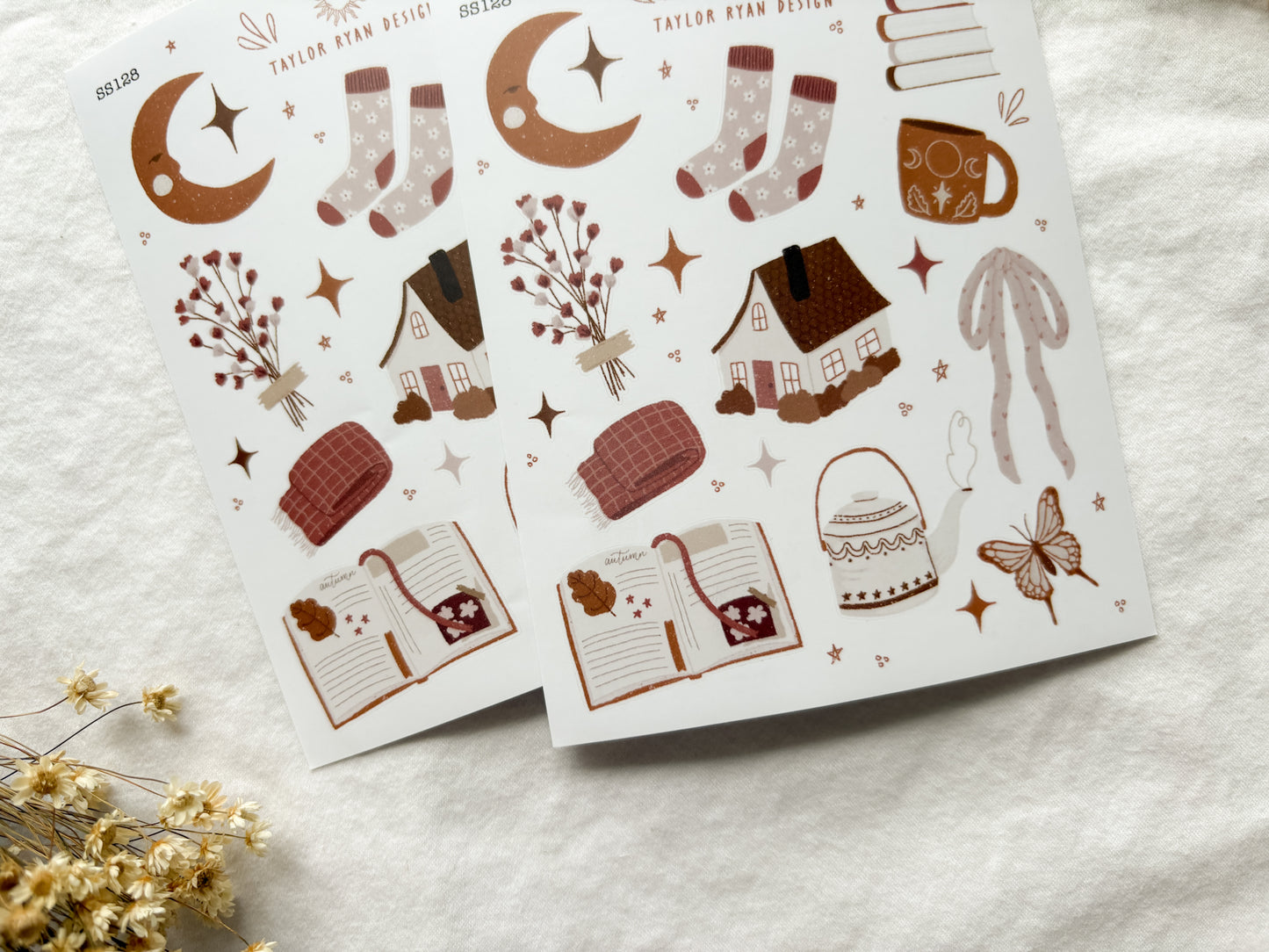 Cozy Cottage Sticker Sheet