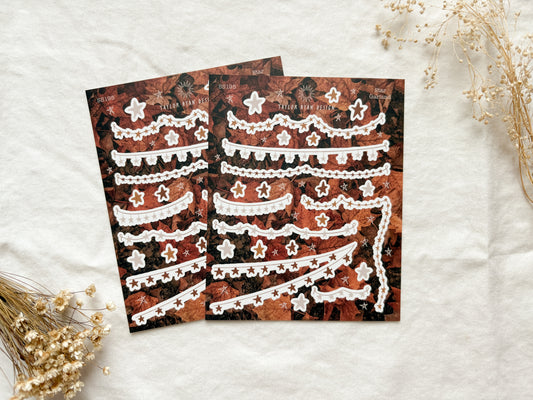 Star Garland Sticker Sheet