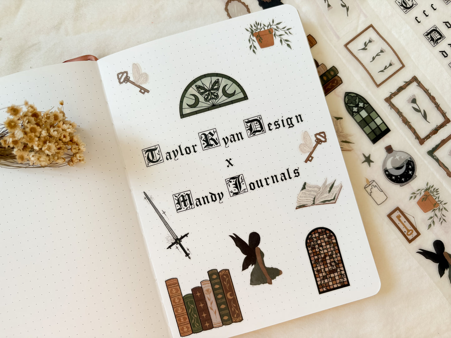 Fairytale Letters PET Tape (PRE-CUT)