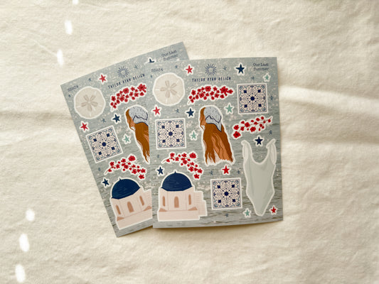 Our Last Summer Sticker Sheet