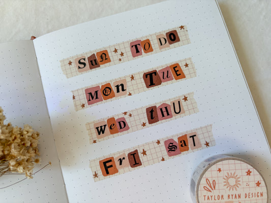Spooky Days Washi Tape