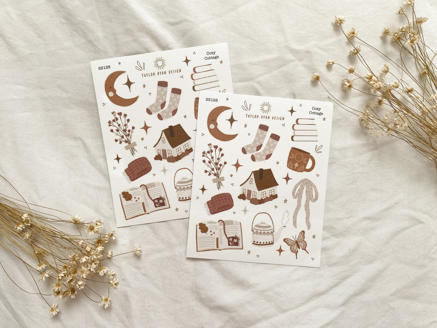 Cozy Cottage Sticker Sheet