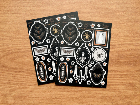 Haunted Gallery Sticker Sheet