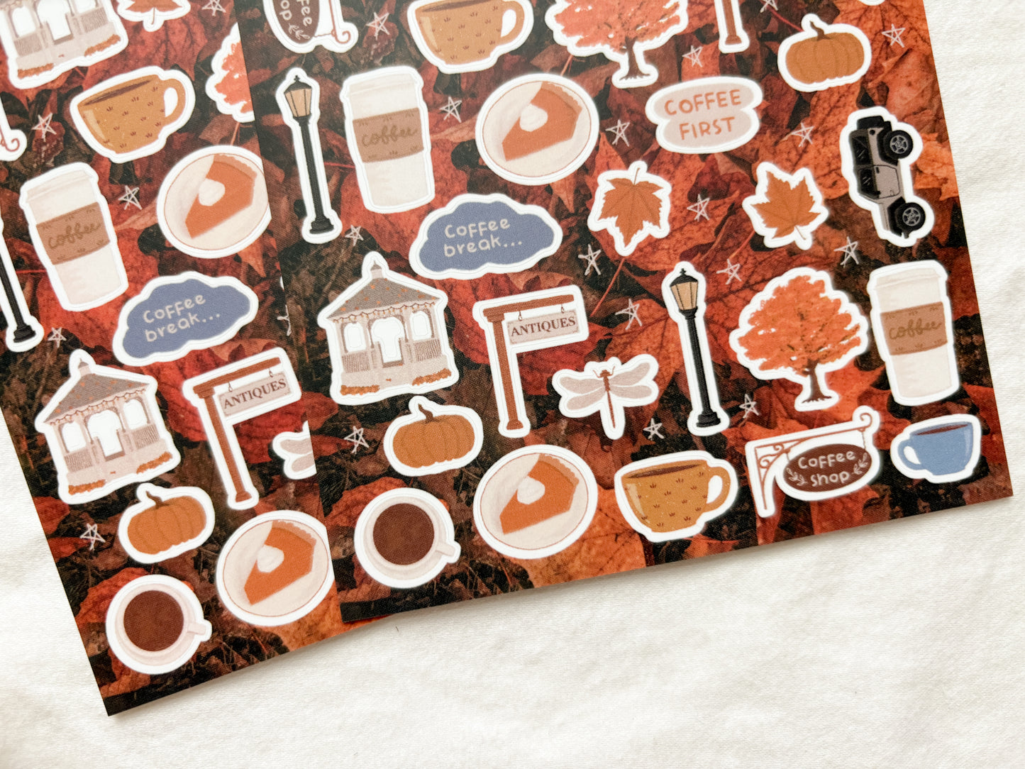 Small Town Minis Sticker Sheet