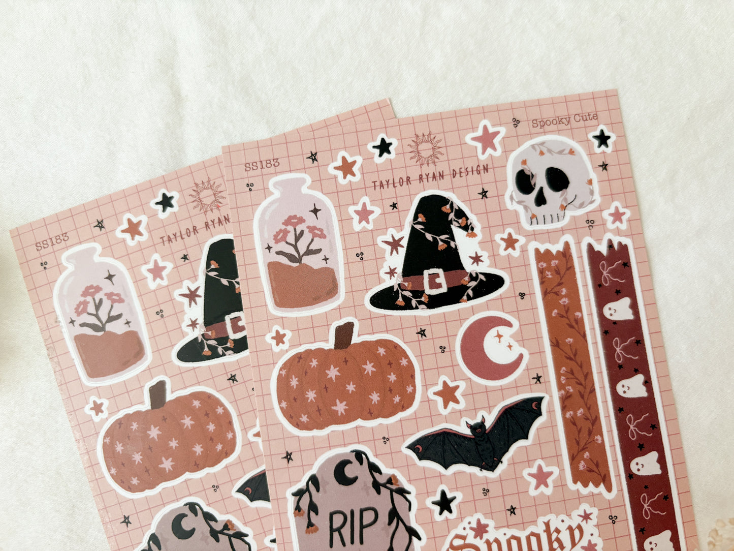 Spooky Cute Sticker Sheet