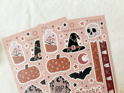 Spooky Cute Sticker Sheet
