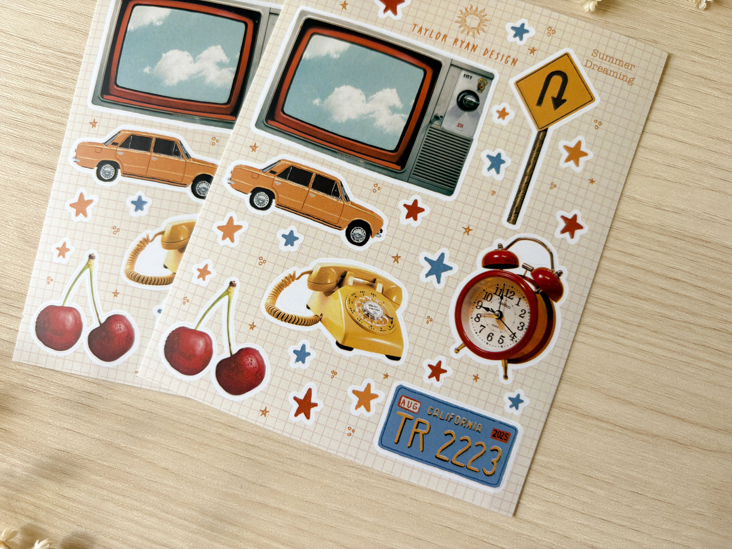 Summer Dreaming Sticker Sheet