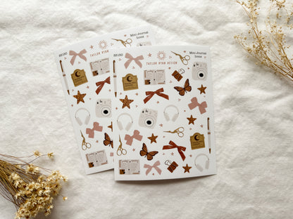 All Restocked Sticker Sheets Bundle