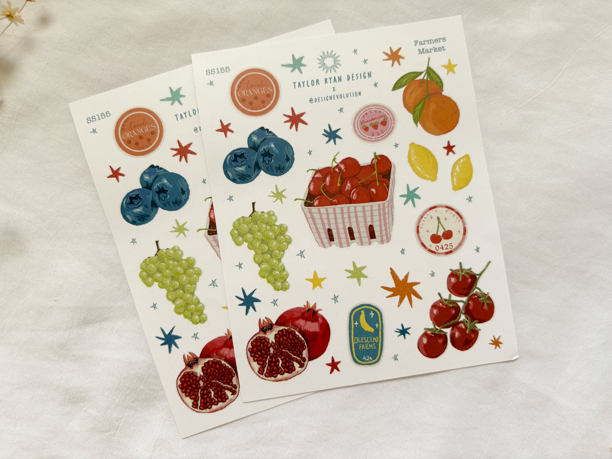 Farmer’s Market Sticker Sheet