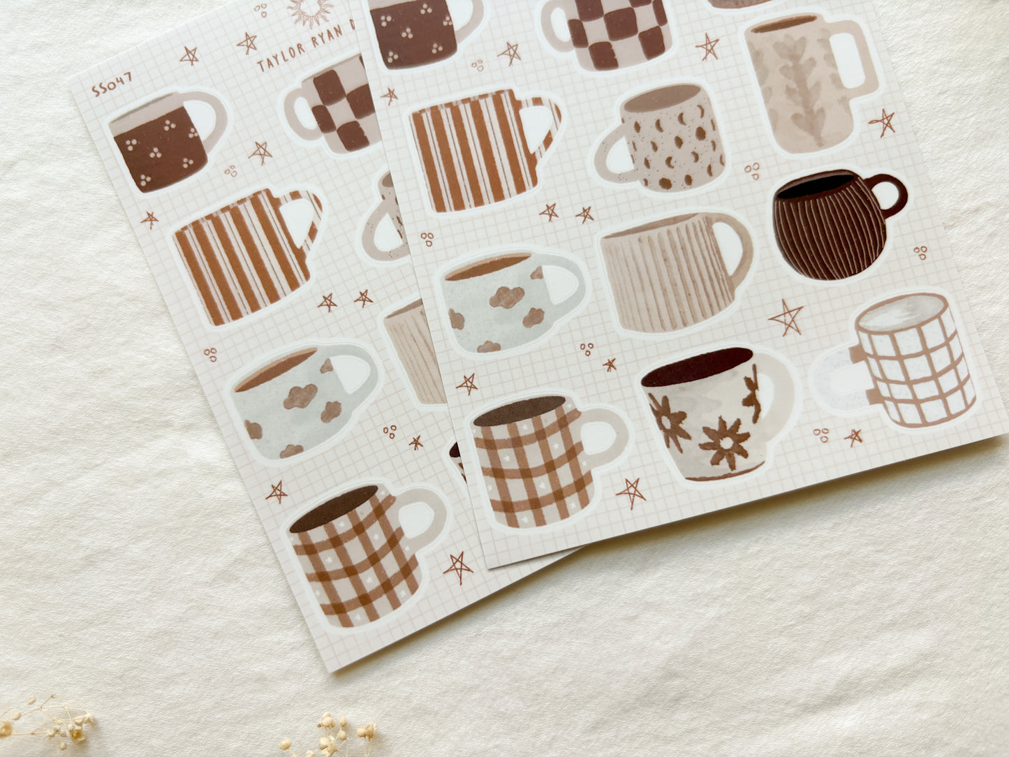 Mug Collection Sticker Sheet