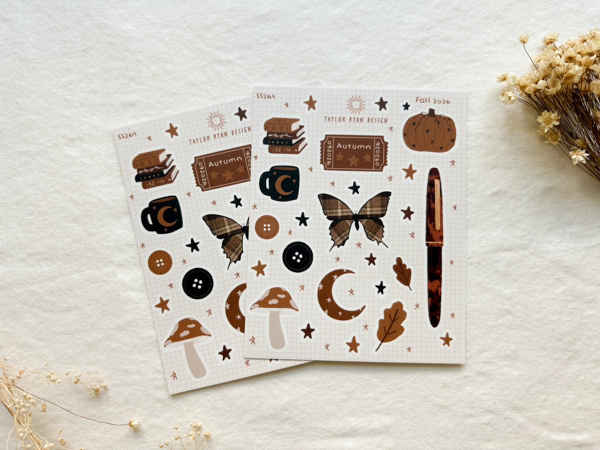 Fall 2026 Sticker Sheet