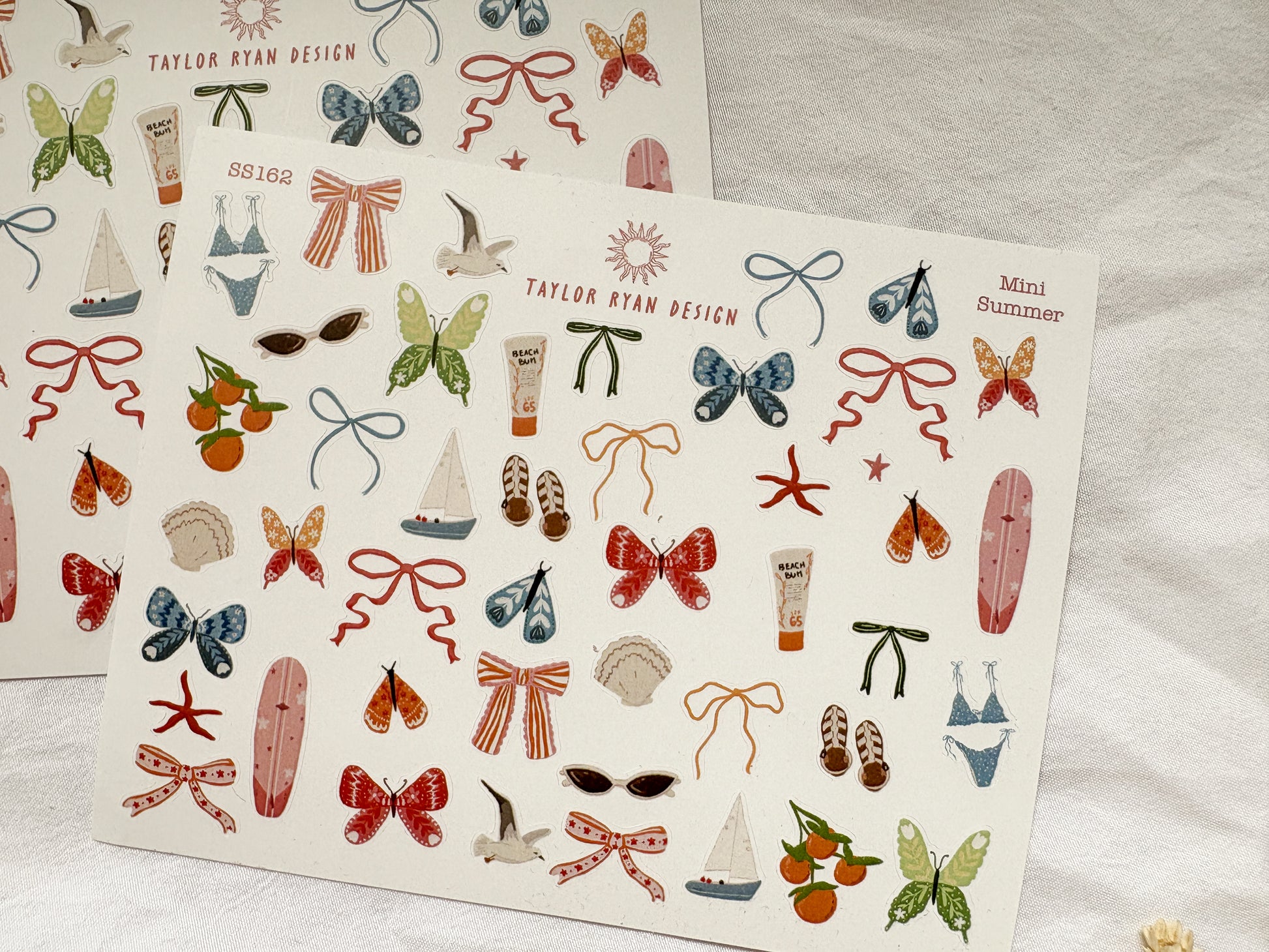 Mini Summer Sticker Sheet
