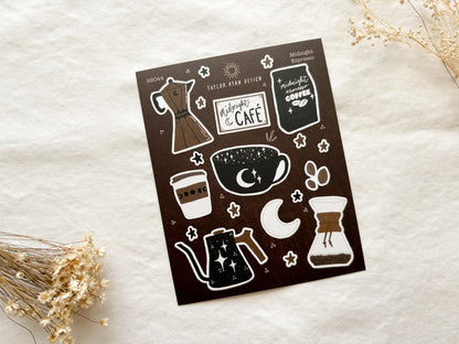 Midnight Espresso Sticker Sheet