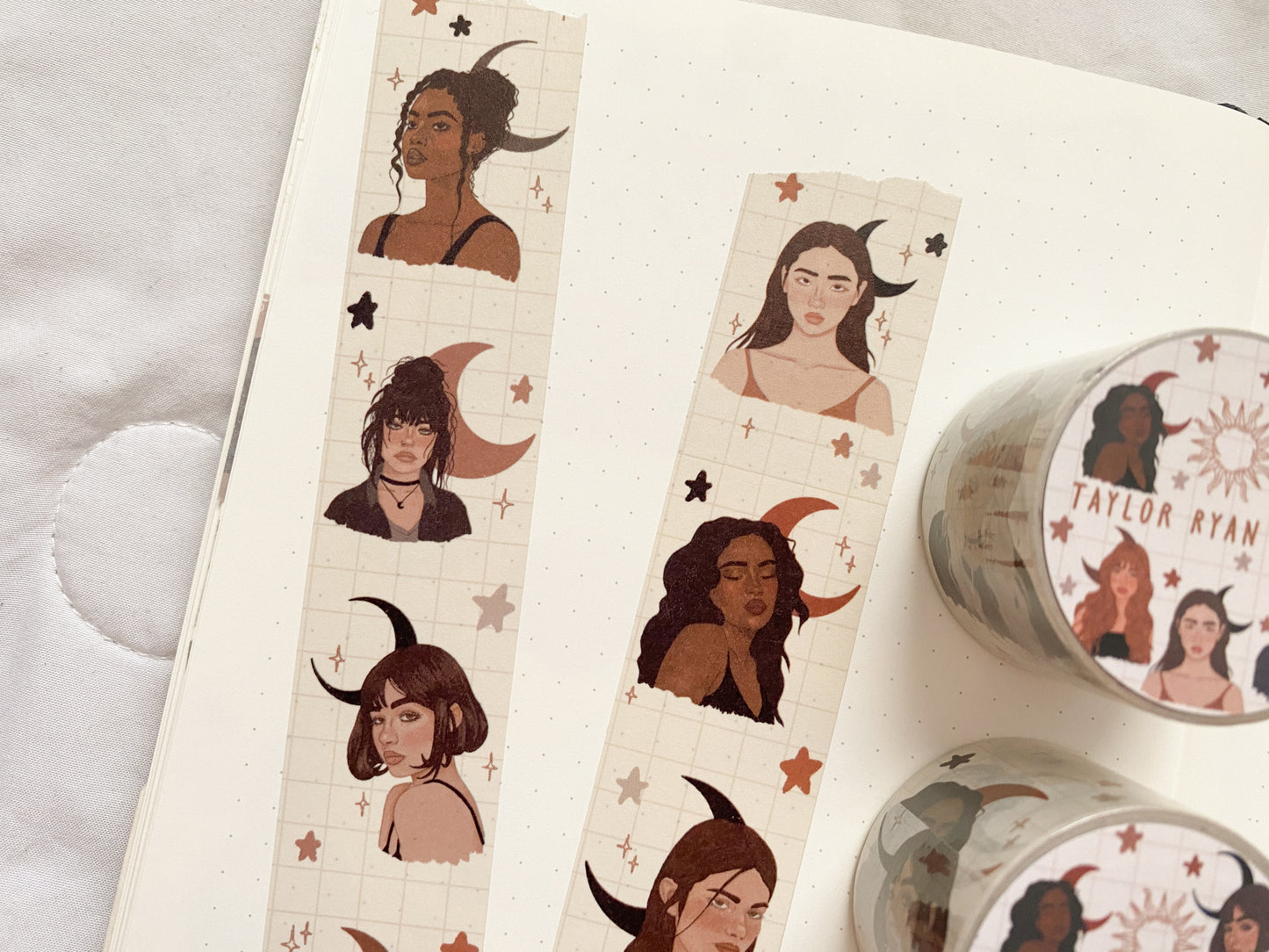 Lunar Girls Washi Tape