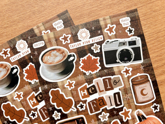 Hello Fall Sticker Sheet