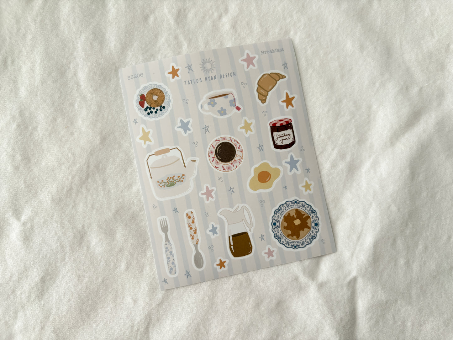Breakfast Sticker Sheet